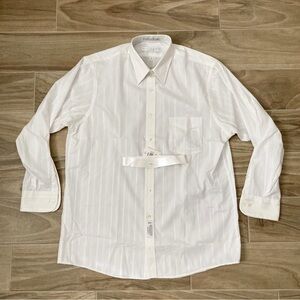 NWT Geoffrey Beene Wrinkle Free Long Sleeve Shirt